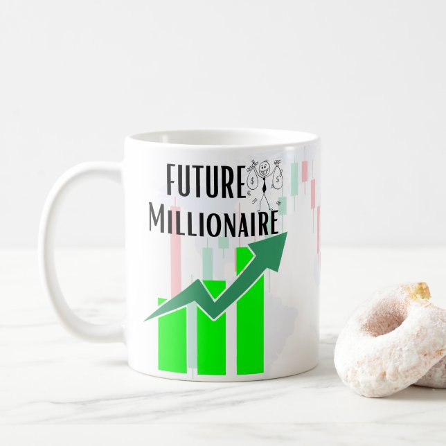forex trading coffee mugs funny (With Donut)