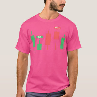 Forex Trading Investment Candlesticks Stock market T-Shirt