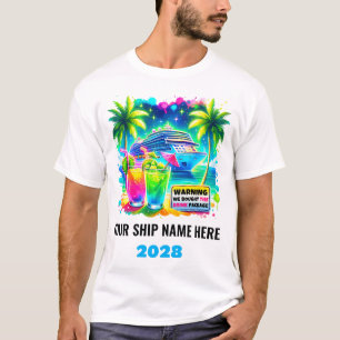 Forfait Funny Drink Personnalisé T-Shirts de crois