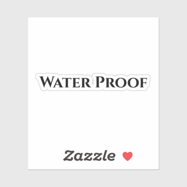 Forfait Water Prosph Gratuit Étiquette Black White (Feuille)
