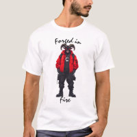 Forged in Fire Warrior Tactical Gear T-Shirt