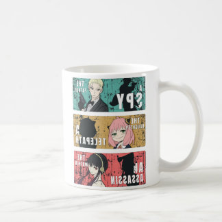 Forger Family Anime Pop Art Panel Design Coffee Mug