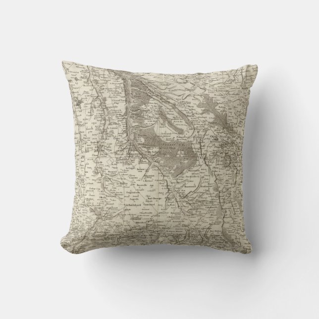 Forges, Neufchatel Throw Pillow (Front)