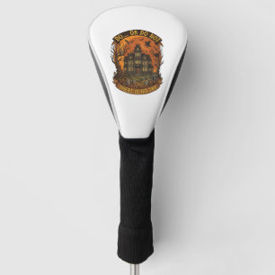 Forget Candy Just Give Me Alpaca Halloween Ghost W Golf Head Cover