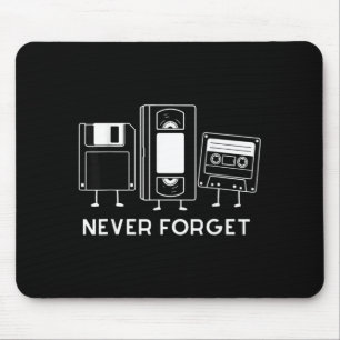 Forget Floppy Disc Retro Funny 90s Novelty Mouse Pad