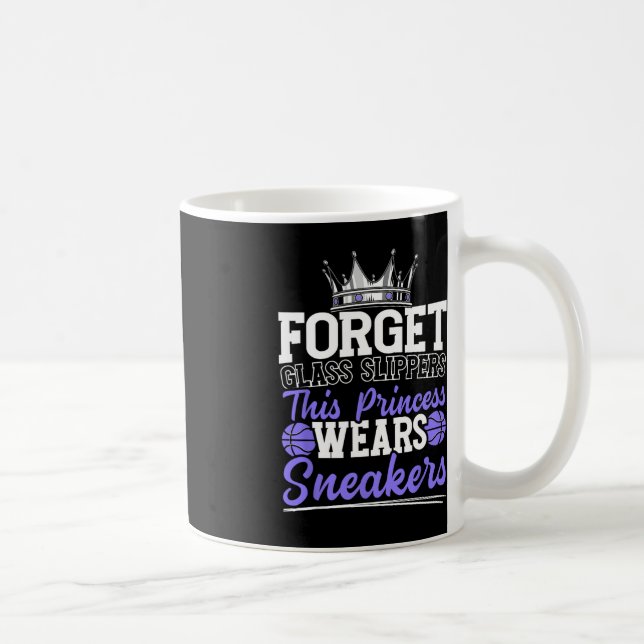 Forget Glass Slippers This Princess Wears Sneakers Coffee Mug (Right)