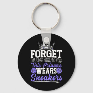 Forget Glass Slippers This Princess Wears Sneakers Keychain