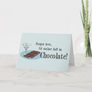 Forget Love Anti-Valentine card