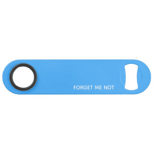 Forget-me-not blue colour name bar key