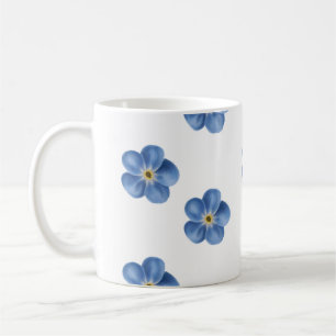 Forget me not / Blue Flower Mug