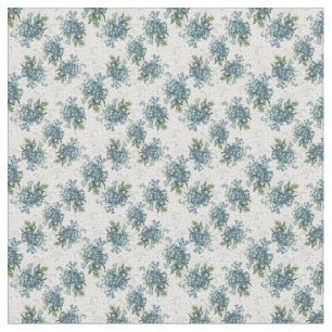 Forget Me Not Bouquet Fabric