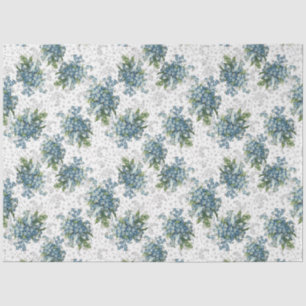 Forget Me Not Bouquet Tissue Paper