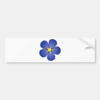 Forget me not bumper sticker