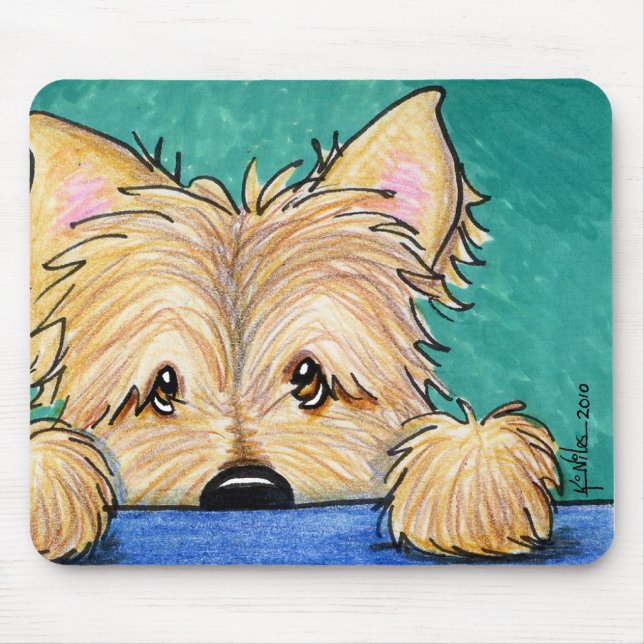 Forget-Me-Not CAIRN Mousepad (Front)