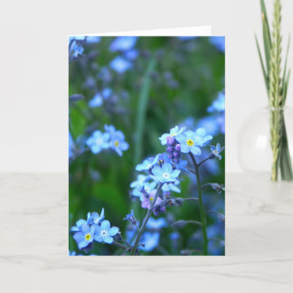 Forget-Me-Not Card