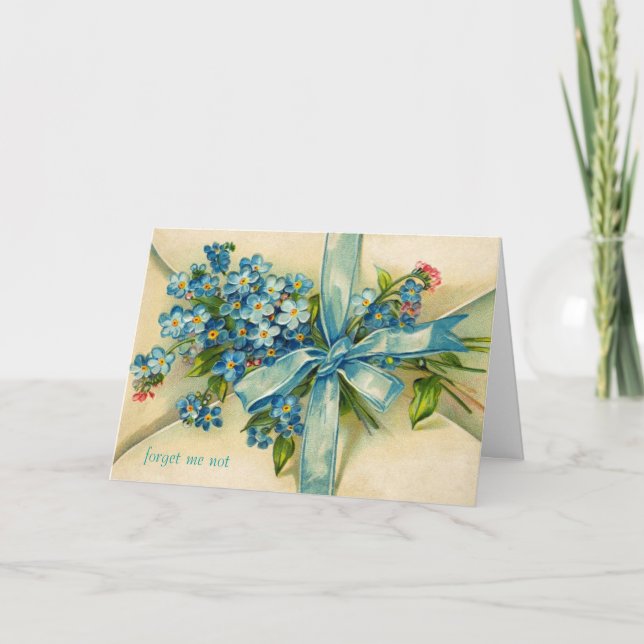 Forget Me Not Card (Front)