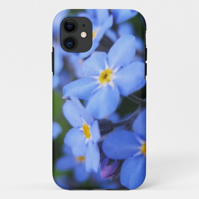 Forget-me-not Case-Mate iPhone Case (Back)