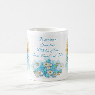 Forget-me-not ~ Classic White Mug