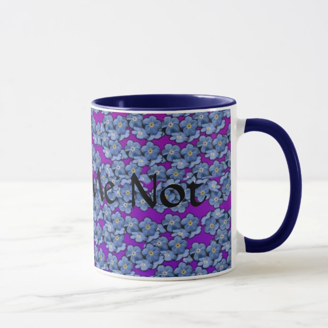 Forget-Me-Not Coffee Mug (Right)