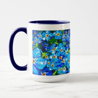 "Forget Me Not" Coffee Mug