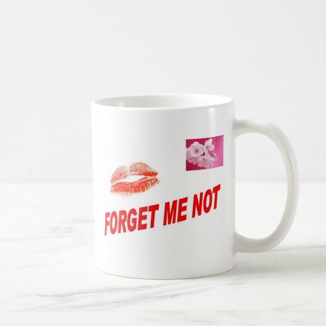 Forget me not coffee mug (Right)