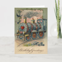 Forget Me Not Daisy Train Songbird Heart