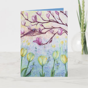 Forget me-not dance card