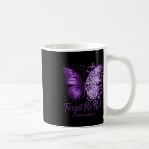 Forget Me Not Dementia Heimerheimer Awareness Butt Coffee Mug