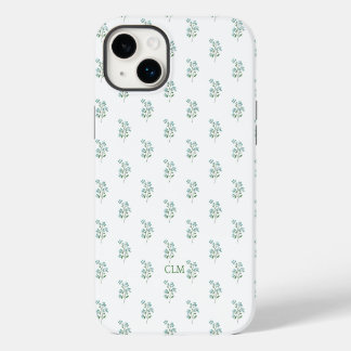Forget Me Not Floral Sweet Preppy iPhone 14 Plus Case