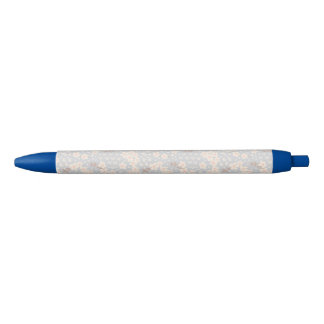 Forget-me-not flower Pattern Blue Ink Pen