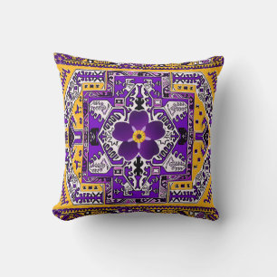 Forget me Not flower Throw Pillow
