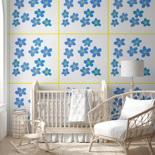 Forget-me-not Flowers Wallpaper (Kids)