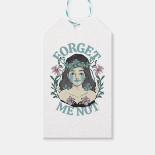 Forget Me Not Gift Tags