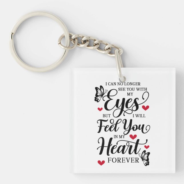 Forget Me Not - Grievance Memorial Keychain (Front)