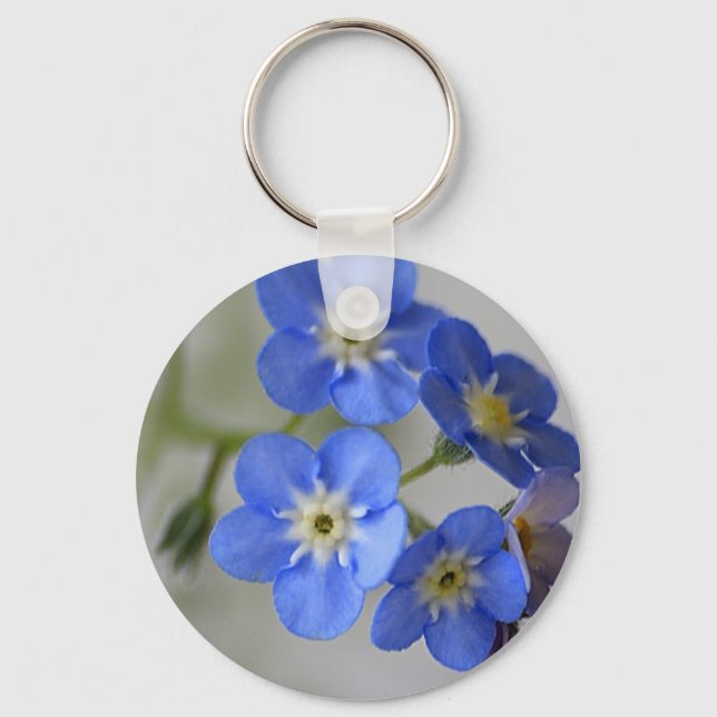 Forget Me Not Keychain (Front)
