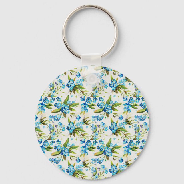 Forget-Me-Not Keychain (Front)