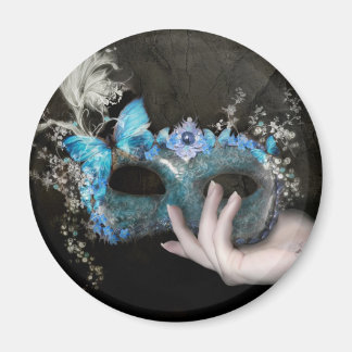Forget Me Not - Masquerade Magnet
