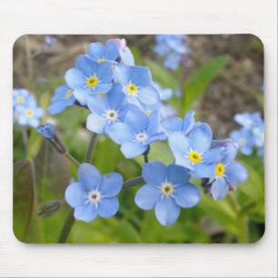 Forget Me Not Mousepad