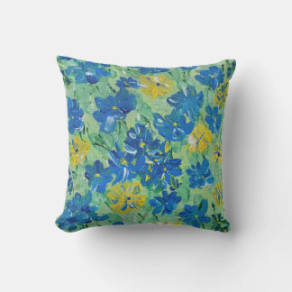 Forget-Me-Not Outdoor Accent Pillow 16"x16"
