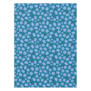 Forget me not pattern tablecloth