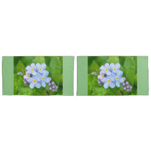 Forget-me-not,  pillowcase