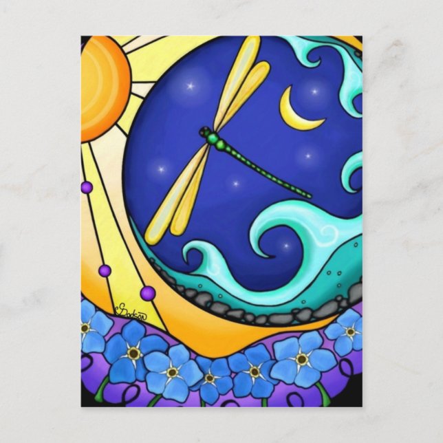 Forget Me Not Postcard (Front)