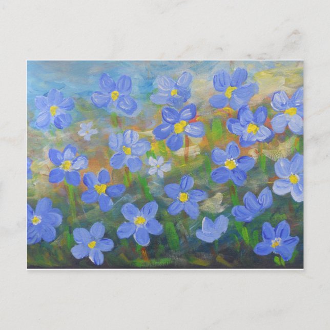 forget-me-not postcard (Front)