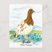 Forget Me Not Ptarmigan State of Alaska