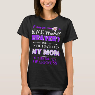 Forget Me Not Until I Saw It In My Mom Alzheimer A T-Shirt