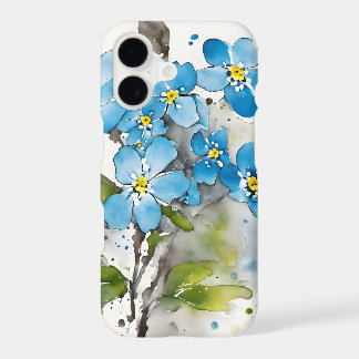 Forget-me-not - Watercolor flowers