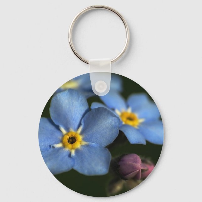 Forget-Me-Nots 3 Keychain (Front)