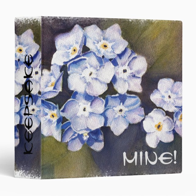FORGET ME NOTS BINDER (Front/Spine)