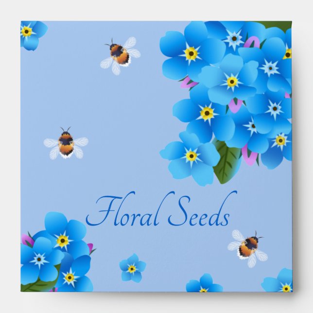 Forget-Me-Nots Envelope (Front)