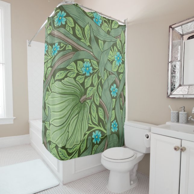 Forget-Me-Nots, Wallpaper by William Morris (In Situ)